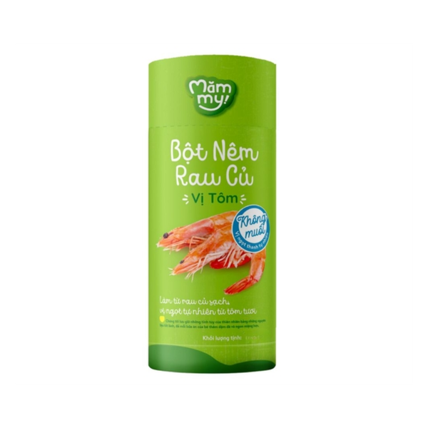 Bột nêm rau củ ăn dặm không muối vị tôm Mămmy