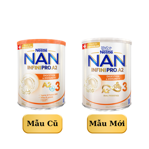 Sữa Nan InfiniPro A2 số 3 (800g) cho bé từ 2-6 tuổi