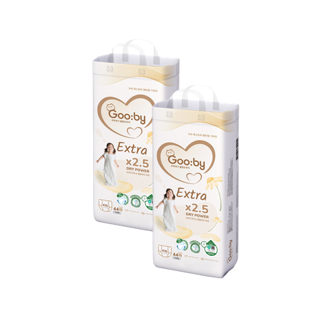 Combo 2 gói Tã quần Gooby Extra Ngày XXL-44 (14 - 20 kg)