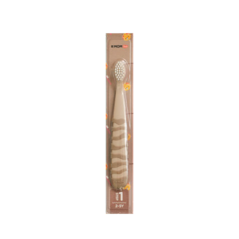 Bàn chải đánh răng cho bé K-mom Hàn Quốc 2-5 tuổi (nâu)
