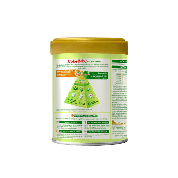 Sữa Colosbaby Lactoferrin 0+ 400g (0-12m)