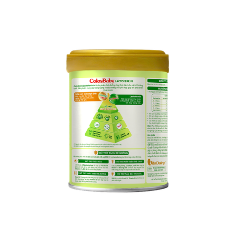 Combo 2 lon Sữa Colosbaby Lactoferrin 0+ 400g (0-12m)