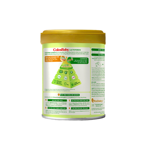 Combo 2 lon Sữa Colosbaby Lactoferrin 1+ 400g (12-24m)