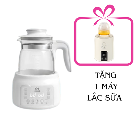 Bình đun nước thông minh Chibé D003 (tặng kèm máy lắc sữa Chibé)