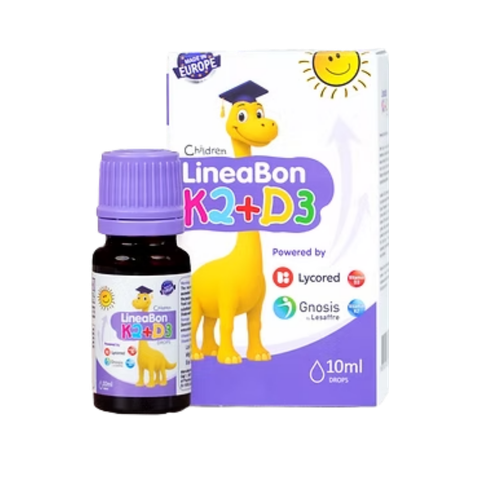 LineaBon K2+D3 nhỏ giọt (10ml)- Hỗ trợ phát triển chiều cao & xương