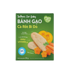 Bánh ăn dặm dẹt Mămmy vị cà rốt bí đỏ