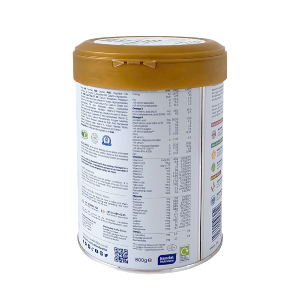 Sữa Kendamil Classic số 3 (800g) cho bé từ 1-3 tuổi