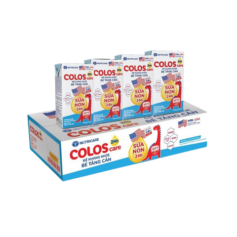 Sữa bột pha sẵn Nutricare Coloscare 24h 110ml (lốc 4 hộp)