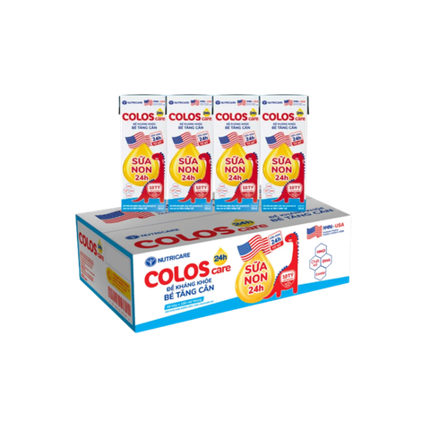 Sữa bột pha sẵn Nutricare Coloscare 24h 180ml (lốc 4 hộp)