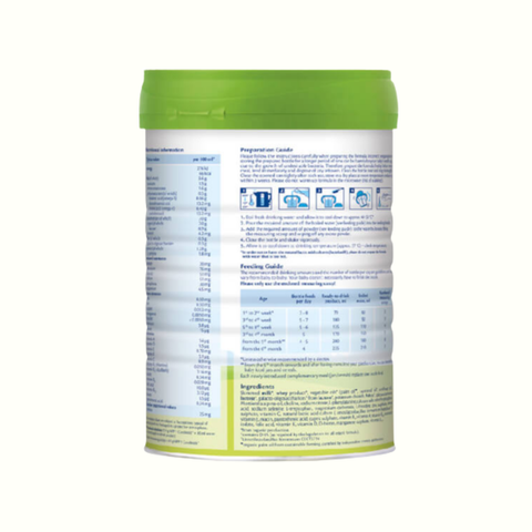 Combo 2 lon Sữa HiPP Organic Combiotic số 1 800g (0-6 tháng tuổi)