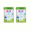Combo 2 lon Sữa HiPP Organic Combiotic số 1 800g (0-6 tháng tuổi)