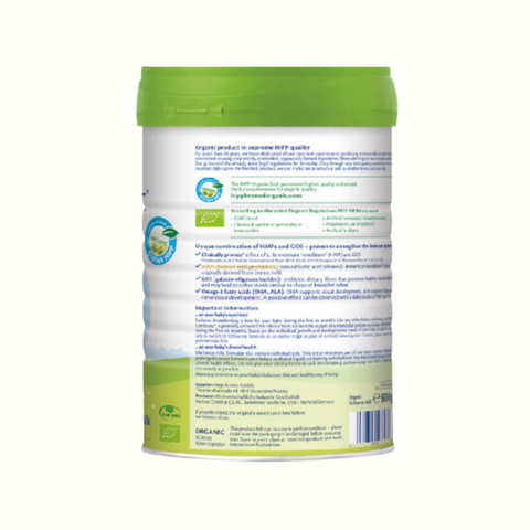 Combo 2 lon Sữa HiPP Organic Combiotic số 2 800g (6-12 tháng tuổi)
