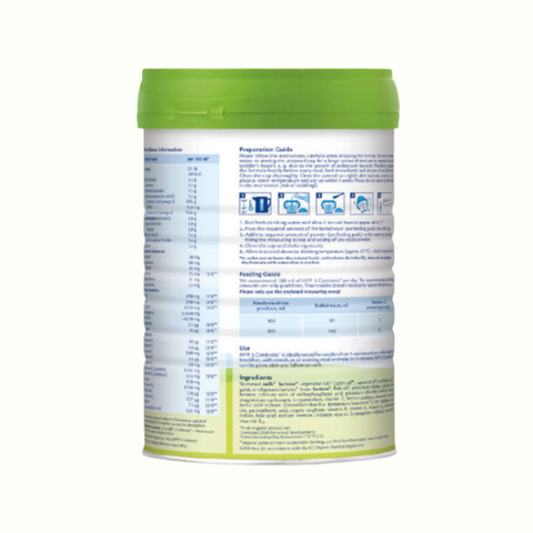 Combo 2 lon Sữa HiPP Organic Combiotic số 3 800g (1-3 tuổi)