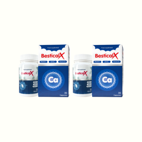 Combo 2 chai Canxi Bestical X - canxi sinh học dạng viên