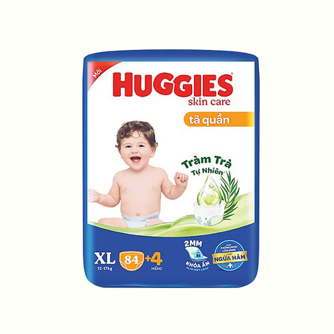 Tã Quần Huggies SkinCare Mega Jumbo XL-84 (12-17 Kg)