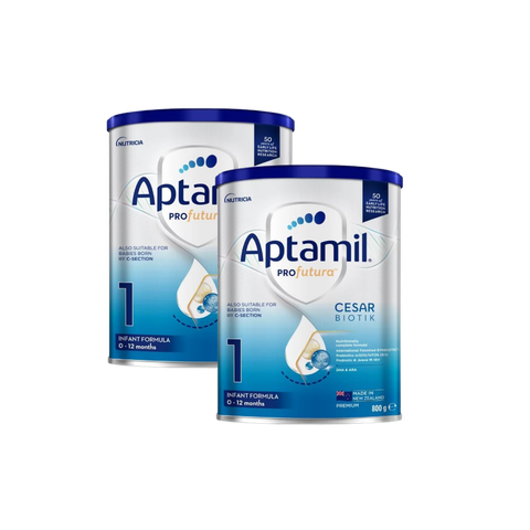 Combo 2 lon Sữa Aptamil NewZealand số 1 (380g) cho bé từ 0-12 tháng tuổi