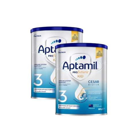 Combo 2 lon Sữa Aptamil New Zealand số 3 (800g) cho bé trên 24 tháng tuổi