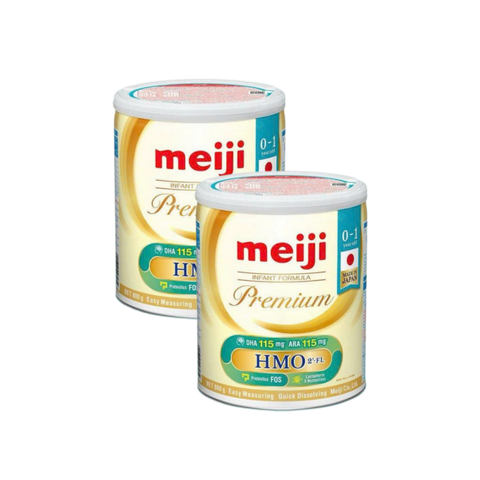 Combo 2 lon Sữa Meiji Infant Formula Premium 800g cho bé từ 0-1 tuổi