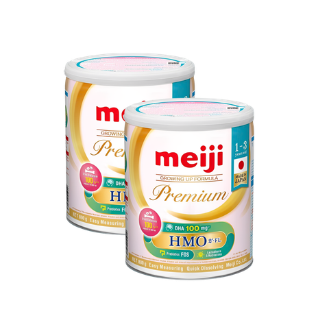 Combo 2 lon Sữa Meiji Infant Formula Premium 800g cho bé từ 1-3 tuổi
