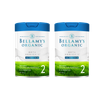 Combo 2 lon Sữa Bellamy’s Organic đạm A2 số 2 (800g) cho bé từ 6-12 tháng tuổi