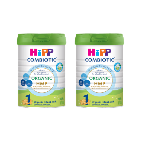 Combo 4 lon Sữa HiPP Organic Combiotic số 1 800g (0-6 tháng tuổi)
