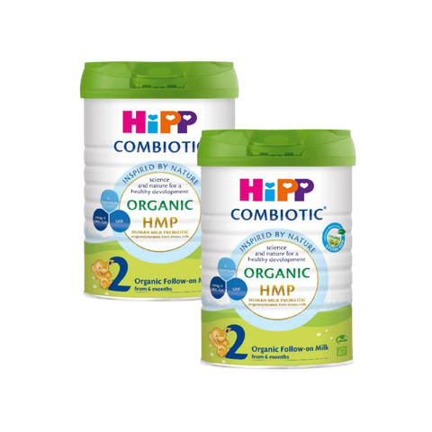 Combo 4 lon sữa HiPP Organic Combiotic số 2 800g (6-12 tháng tuổi)