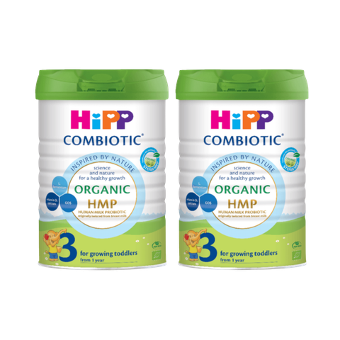 Combo 4 lon Sữa HiPP Organic Combiotic số 3 800g (1-3 tuổi)