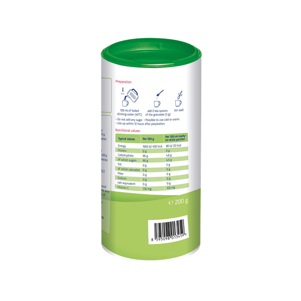 Trà cốm hoa quả Burine Dâu tây 200g