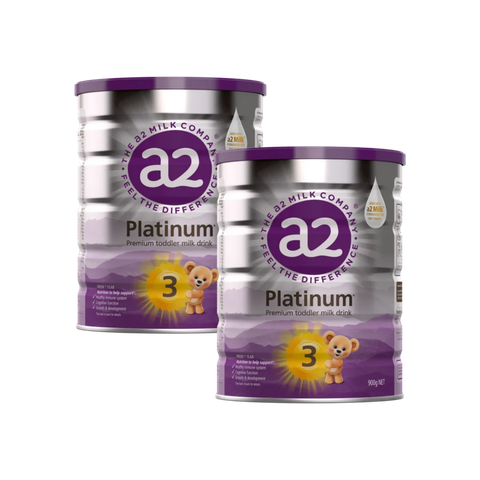 Combo 2 lon Sữa A2 Platinum Premium số 3 (900g) cho bé từ 12 đến 36 tháng tuổi