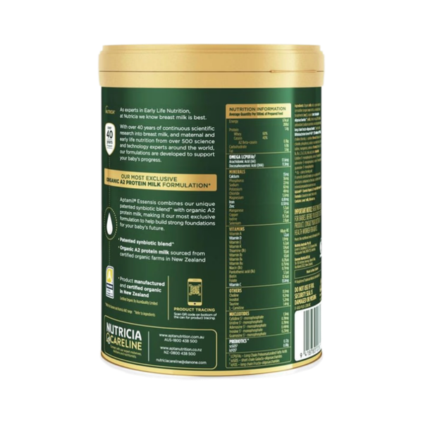 Sữa Aptamil Essensis Úc số 1 (900g) cho bé từ 0-6 tháng tuổi