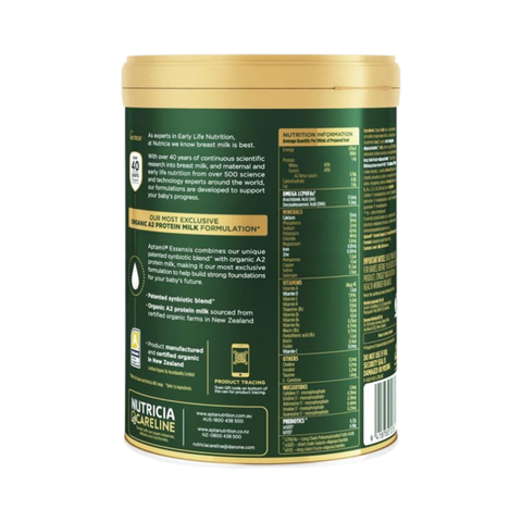 Sữa Aptamil Essensis Úc số 1 (900g) cho bé từ 0-6 tháng tuổi