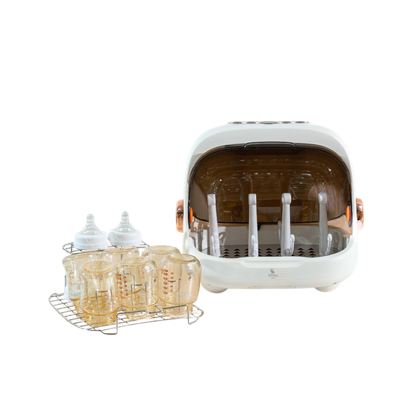 Máy úp bình sữa, tiệt trùng sấy khô tia UVC - Ion Moaz Bebe MB-044