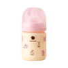 Bình sữa Greenfinger Pure Baby chất liệu nhựa PA họa tiết thỏ hồng 160ml