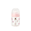 Bình sữa Greenfinger Pure Baby chất liệu nhựa PA họa tiết thỏ hồng 160ml
