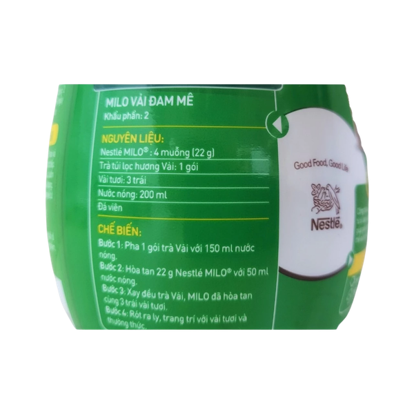 Bột thức uống lúa mạch Nestle Milo hũ 400g