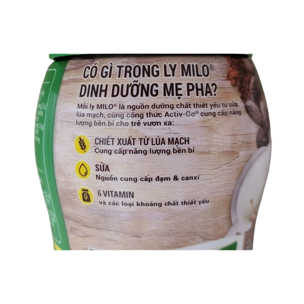 Bột thức uống lúa mạch Nestle Milo hũ 400g