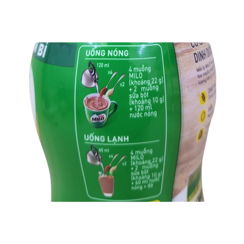 Bột thức uống lúa mạch Nestle Milo hũ 400g