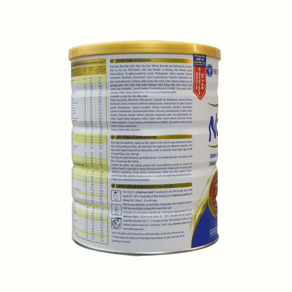 Sữa bột Nutricare Gold 850g