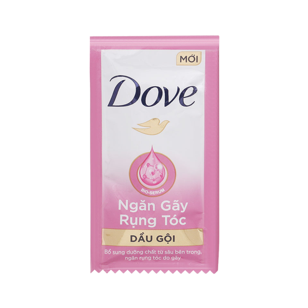 DOVE Dầu gội ngăn gãy rụng tóc (dây 10 gói)