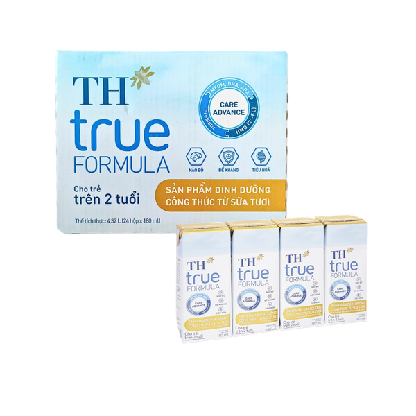 THÙNG Sữa pha sẵn TH true milk Formula 180 ml (6 lốc)