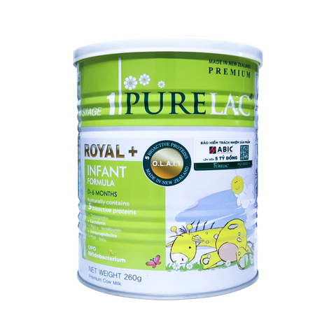 Sữa PureLac số 1 (260g) cho bé 0-6 tháng tuổi