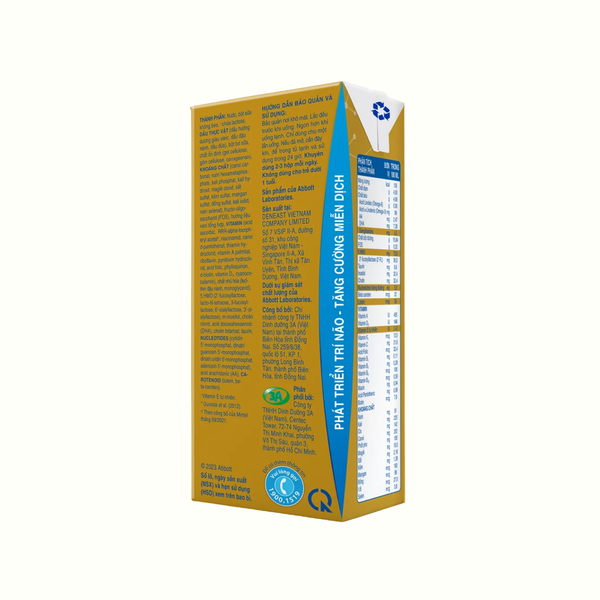 Sữa bột pha sẵn Similac 180ml (lốc 4 hộp, thùng 12 lốc)