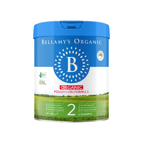 Sữa Bellamy’s Organic 8HMO số 2 (800g) cho bé từ 6-12 tháng tuổi