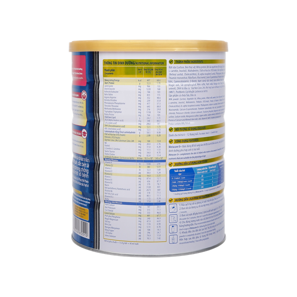 Sữa bột Nutricare Metacare 800g 0+ (phát triển toàn diện)