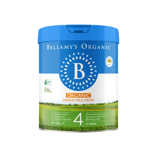 Sữa Bellamy’s Organic 8HMO số 4 (800g) cho bé từ 2 tuổi