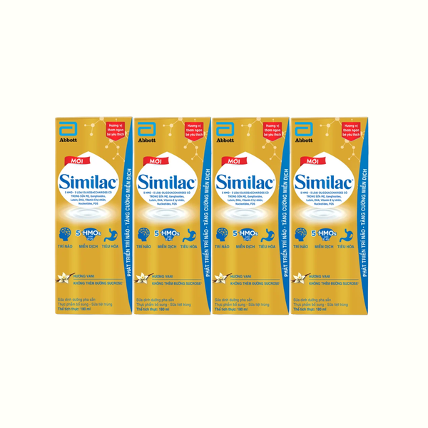 Sữa bột pha sẵn Similac 180ml (lốc 4 hộp, thùng 12 lốc)