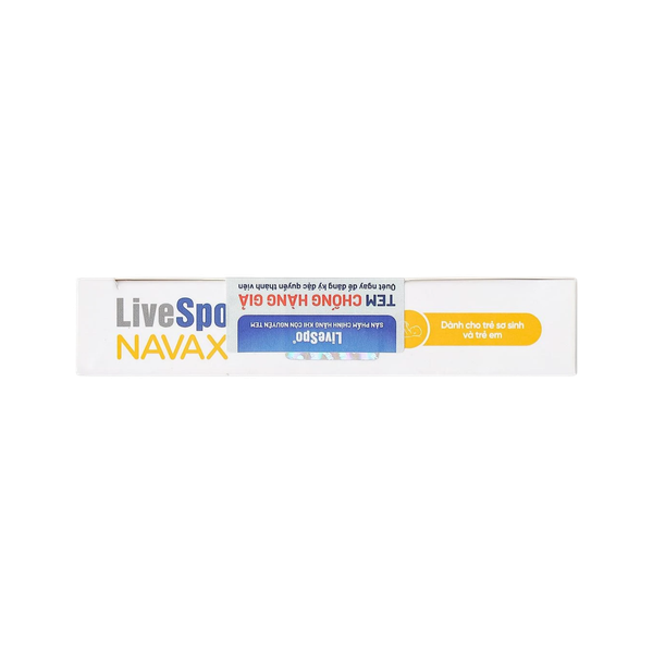 Dung dịch vệ sinh tai mũi họng LiveSpo Navax 4ml giảm nguy cơ viêm đường hô hấp (10 ống)
