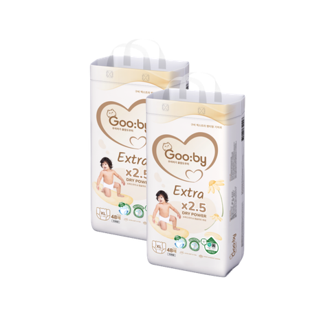 Combo 2 gói Tã quần Gooby Extra Ngày XL-48 (11 - 16 kg)
