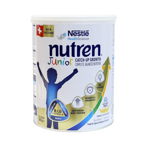 Sữa Nutren Junior (800g) cho bé từ 1-10 tuổi (mẫu mới)