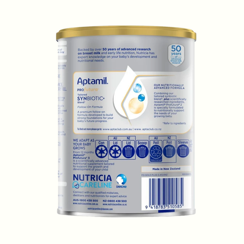 Sữa Aptamil Profutura Úc số 2 (800g) cho bé từ 6-12 tháng tuổi (mẫu mới)